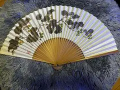 扇子 梅の実模様 和装小物
