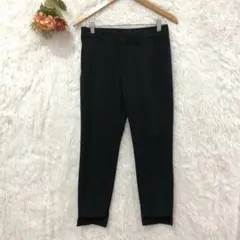 ★ZARA★ザラ シンプル スラックス 【S】 アンクル丈 パンツ 黒
