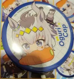 ウマ娘 プリティーダービー キャラバッジ かぷりっこ オグリキャップ