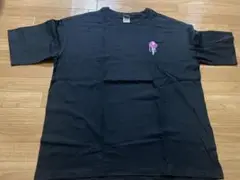 isxnot XL Tシャツ 黒 ピンクデザイン
