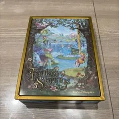 ファンタジースプリングス ディズニー 空き缶 缶のみアソーテッドクッキー缶