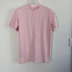 ユニクロ　ベビーピンク　半袖Tシャツ