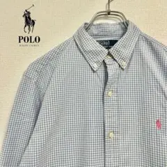 ◎RALPH LAUREN メンズ　長袖ボタンダウンシャツ　S D2X4