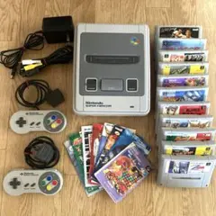 Nintendo スーパーファミコン 本体とゲームソフト１１本