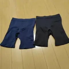 UNIQLO 骨盤矯正ガードル XLサイズ 　ブラック　ネイビー2枚組