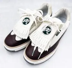 【貴重】Malbon × Sperry ゴルフシューズ　クロコグリーン　10.5 2025年最新】Malbon Golf ゴルフ シューズ(男性用)の人気