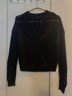 3.1 Phillip Lim ブラックニット XSフィリップリム黒