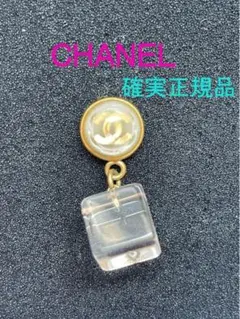 値下げ❣️ハワイ正規店購入⭐️CHANEL ココマーク 金 クリア ピアス 片方