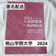 桃山学院大学　過去問 2024