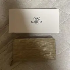 MADERA ゴールド 長財布 新品未使用