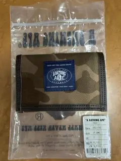 ★A BATHING APE ウォレット 財布 ★エイプ 未使用品