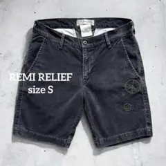 REMI RELIEF レミレリーフ サマーコーデュロイショートパンツ S