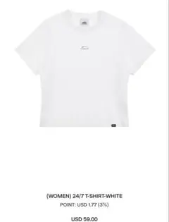 emis コットン100% ホワイトTシャツ