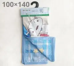 100×140 冷感ケット クレヨンしんちゃん シロ しんちゃん 接触冷感