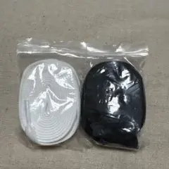 靴紐 ホワイト ブラック セット