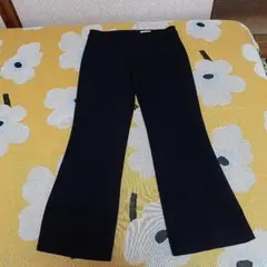 TO BE CHIC フレアパンツ サイズ40 黒