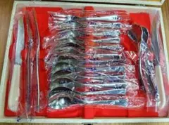 未使用！TBCL☆18-8 ステンレス カトラリー 18本 セット 燕物産