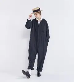 美品ヴェリテクール veritecoeur2021AWウールリネンワンオール