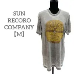匿名配送✨SUN RECORO COMPANY【M】半袖Tシャツ グレー メンズ