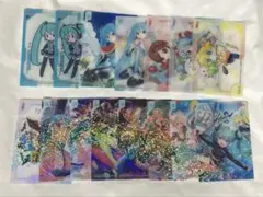 初音ミク キラキラクリアカード　まとめ売り