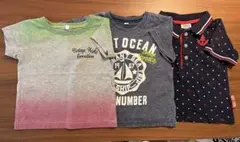 キッズ Tシャツ 3点セット（80、95）