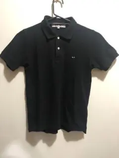 大人気モデルCOMME des GARCONS ポロシャツ 刺繍ロゴ 半袖M