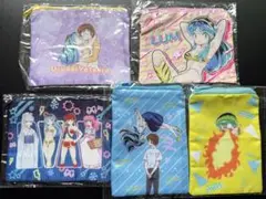 うる星やつら　ポーチ　5点セット　ガチャ