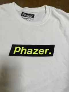 Phazer. ロゴ Tシャツ ホワイト Lサイズ