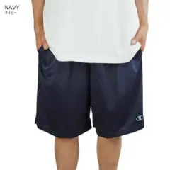 M新品紺ネイビーチャンピオン CHAMPION トレーニングショーツ １０インチ