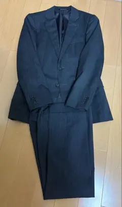 GREEN LABEL RELAXING チャコールグレースーツ