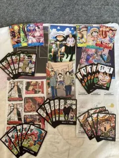 最強ジャンプ付録ワンピース トレーディングカードセット未使用