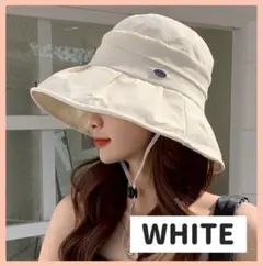 【SALE】UVカット帽子　日焼け予防　ハット　女優帽　小顔効果　コットン