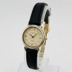 3453【美品　希少品　新品電池】SEIKO EXCELINE セイコー　腕時計