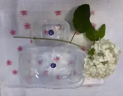 ガラス製お刺身皿　2個セット