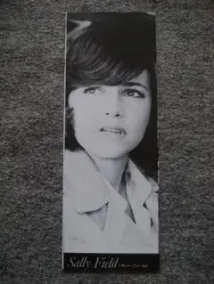 サリー・フィールド　ポートレート　２５・５ｘ９ｃｍ　ロードショー付録から切り抜き
