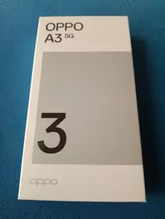 【新品未開封】OPPO A3 5G パープル