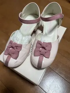 シャーリーテンプル おしゃれ靴 ピンク 18センチ 箱付き
