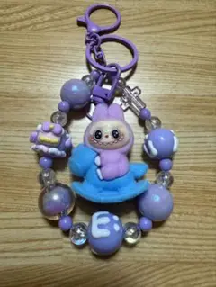 Labubu(ラブブ) ぬいぐるみ キーホルダー　 ビーズストラップ