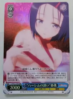 ToLOVEる ハーレムの誘い 春菜 RRR
