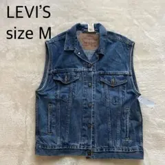 【美品】LEVI'S Mサイズ ノースリーブデニムジャケット