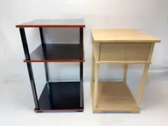 【茶道具】中村宗悦造　即中斎好　溜江岑棚（紙箱）送料込 茶道具】小四方棚／表千家十三代 即中斎御好写[一閑溜塗爪紅
