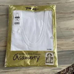 新品Asamerry ホワイト タンクトップ Mサイズ