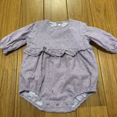 petit 薄紫色ロンパース 70サイズ