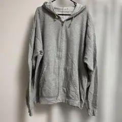 ヘンズ Hanes ComfortBlend グレー ジップアップパーカー