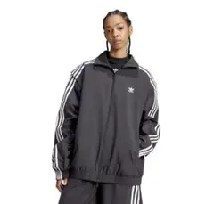 adidas Adilenium オーバーサイズ ストラックトップ S ブラック