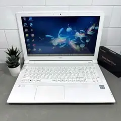 【高性能】NECエクストラホワイト☘7世代corei7☘新品SSD512GB