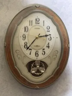 CITIZEN 電波式壁掛時計【中古品】