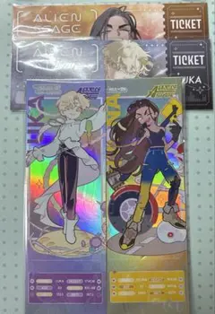 ALIEN STAGE エイリアンステージ 年越 森雨ホロチケット ルカ ヒョナ