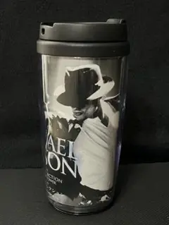 マイケル・ジャクソン タンブラー 蓋付き　未使用品