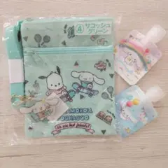 サンリオキャラクター サコッシュとシナモンくんグッズ